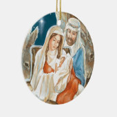 kerststernativiteit schilderen keramisch ornament (Rechts)