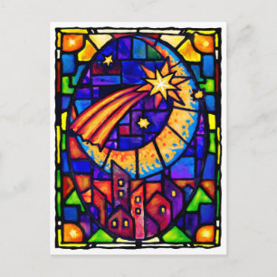 Kerststerren Briefkaart