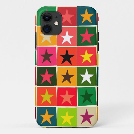 kerststerren Case-Mate iPhone case (Achterkant)