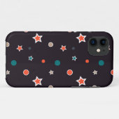 Kerststerren Case-Mate iPhone Case (Achterkant (horizontaal))