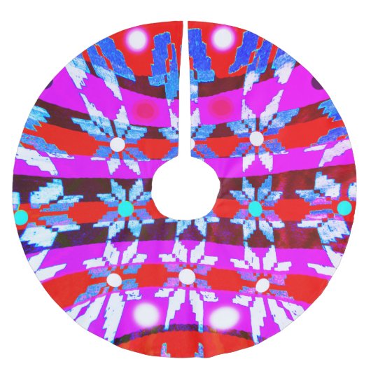 Kerststerren Kerstboom Rok (Voorkant)