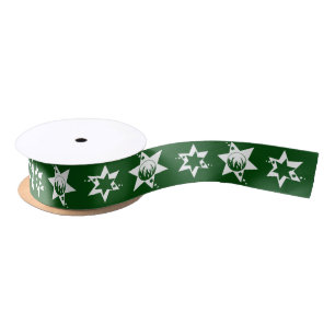 Kerststerren Omgevingsservice Logo Groen Wit Lint