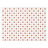 Kerststerren op witte tablet tafelkleed (Voorkant (Horizontaal))