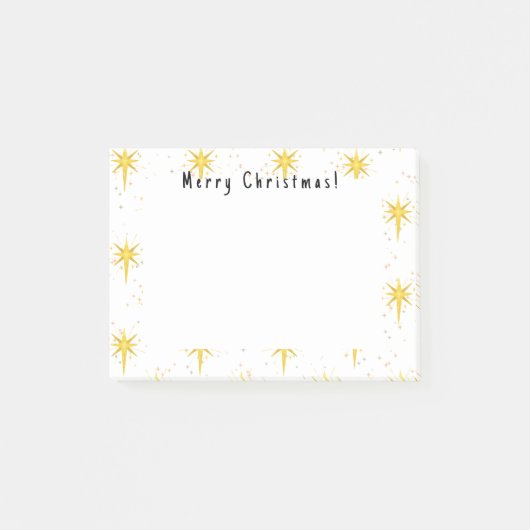 Kerststerren Post-it® Notes (Voorkant)