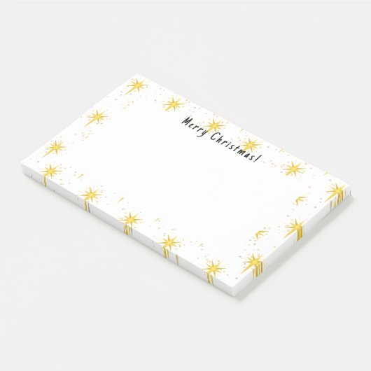 Kerststerren Post-it® Notes (Schuin)