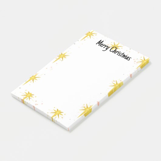 Kerststerren Post-it® Notes (Schuin)