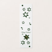 Kerststerren voor de speciale zorgverlener kaart (Buitenkant ongevouwen)