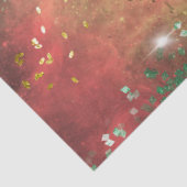 Kerststerrenstelsel Glitter Series Design 6 Tissuepapier (Detail)