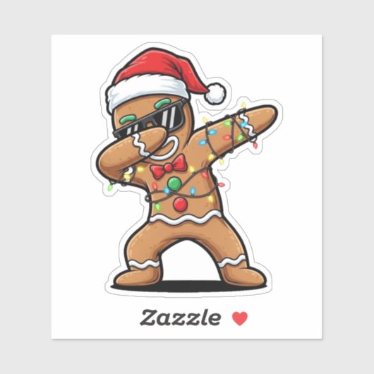 Kerststicker Sticker (Vel)
