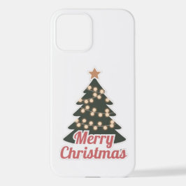 Kerststijl iPhone 12 Hoesje: vrolijk nieuw model iPhone 12 Hoesje