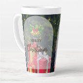 kerststijl latte mok (Linkerhoek)