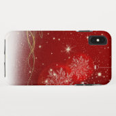 kerststijlvolle glans met kleine glans Case-Mate iPhone case (Achterkant (horizontaal))