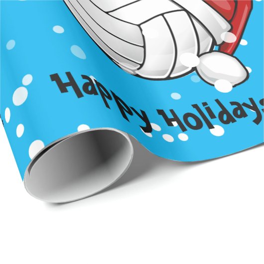 Kerststijlvolleybal Cadeaupapier (Rol Hoek)