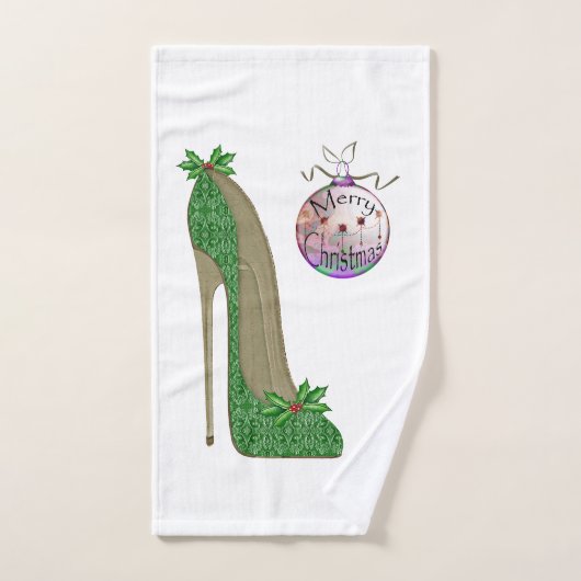 KerstStiletto en Bauble Bathroom Towel set Bad Handdoek (Handdoek)