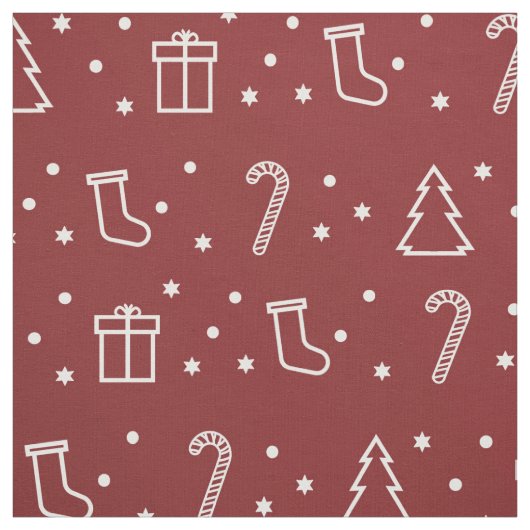 Kerststof Stof (Swatch)