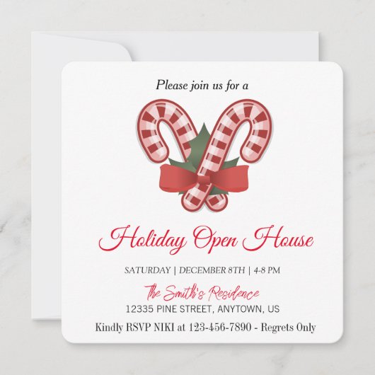 KERSTSTOK, Kerst magie Kerstkaart (Voorkant)