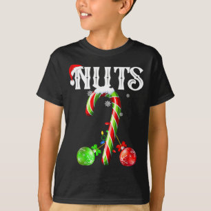 Kerststok Kerstnoten Koppels Grappige Kerstnoten K T-shirt