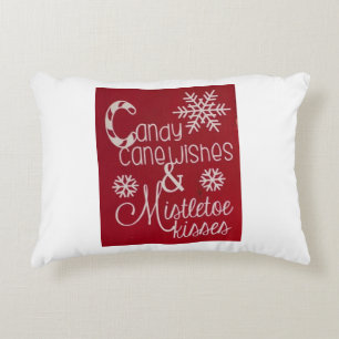 **KERSTSTOK WENSEN / MISTLETOE KUSSES** SCHATTIG ACCENT KUSSEN
