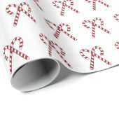 Kerststok Wrap Papier (Rol Hoek)