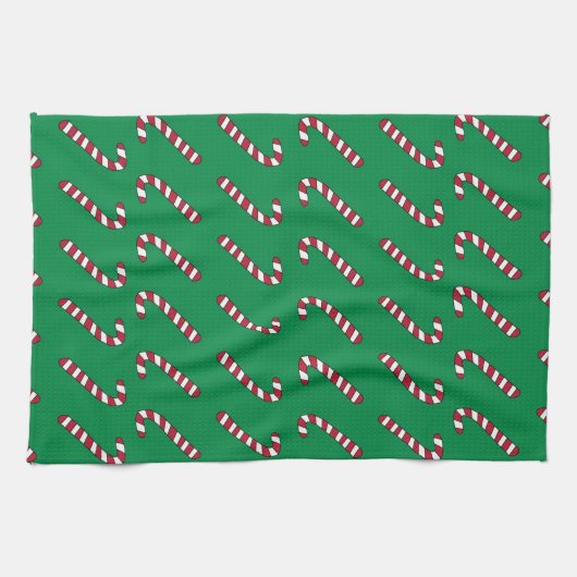 Kerststokjes handdoek (Horizontaal)