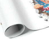 Kerststoktekens Cadeaupapier (Rol Hoek)