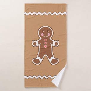 Kerststol badhanddoek