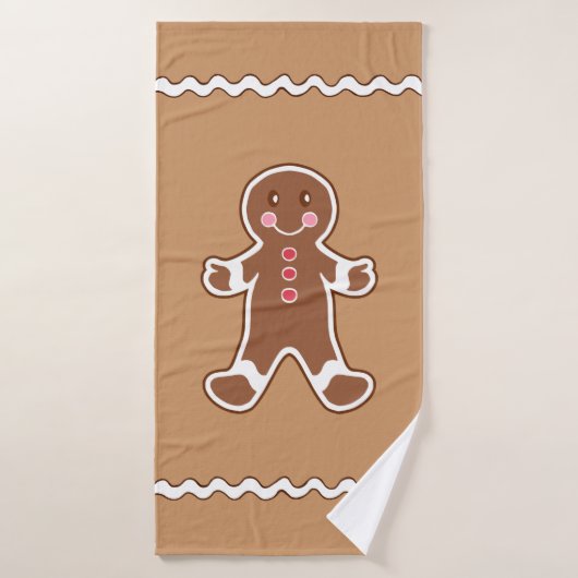 Kerststol badhanddoek (Badhanddoek)