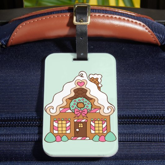 Kerststol Bagage Label (Voorkant Insitu 2)
