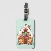 Kerststol Bagage Label (Voorkant (verticaal))