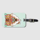 Kerststol Bagage Label (Voorkant (horizontaal))