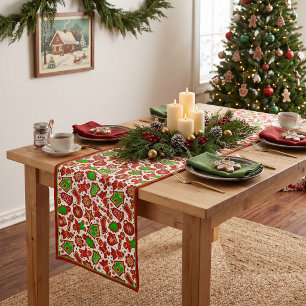 Kerststol middelgrote tafelloper