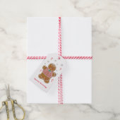 Kerststolman Kerstcadeau-etiket Cadeaulabel (Met Touw)