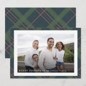 Kerststolpen Feestdagenkaart (Voorkant / Achterkant)