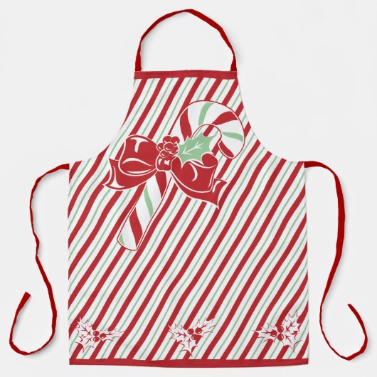 Kerststolpen Schort (Voorkant)