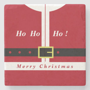 kerststone Onderzetter Santa Claus Gifts