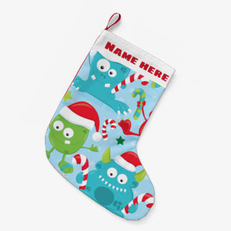 Kerststop Kleine monster (personaliseer het aan) Kleine Kerstsok