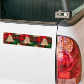 kerststort bumpersticker (Op Truck)