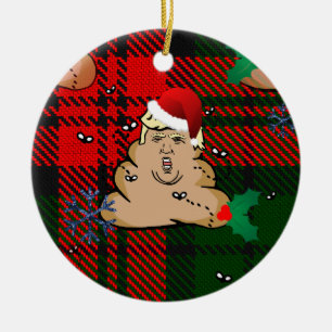 kerststort keramisch ornament