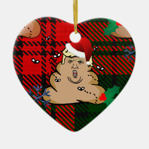 kerststort keramisch ornament