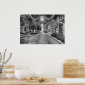 Kerststraat in het Italiaanse Poster (Keuken)