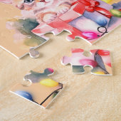 Kerststrandthema Legpuzzel (Zijkant)