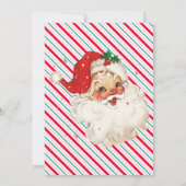 Kerststreepschrift Nice List-certificaatkaart Kaart (Achterkant)