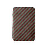 kerststrepen badmat (Voorkant Verticaal)
