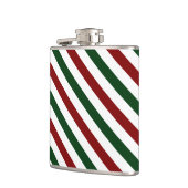 kerststrepen heupfles (Links)