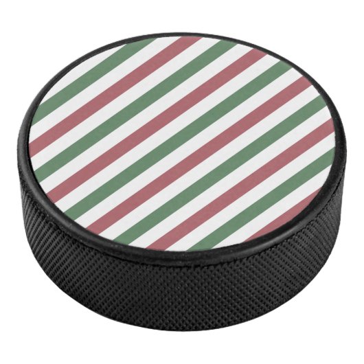  kerststrepen hockey puck (3/4)