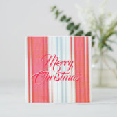 Kerststrepen Kaart (Staand voorkant)