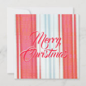 Kerststrepen Kaart (Voorkant)