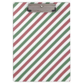 kerststrepen klembord (Voorkant)