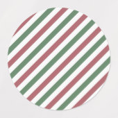  kerststrepen labels (Design 1)