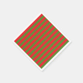 kerststrepen servetten (Hoek)